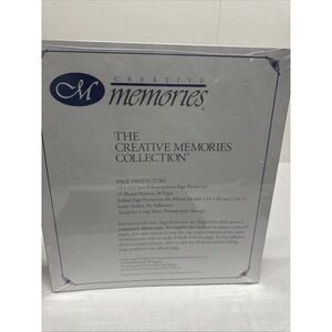 Creative Memories 15 Page Protectors 12 x 12 Fits CM-12B & CM-12 Scrapbook Album